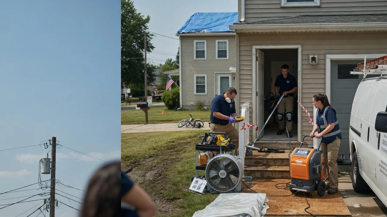 Water Damage Repair in Fair Haven, MI near me